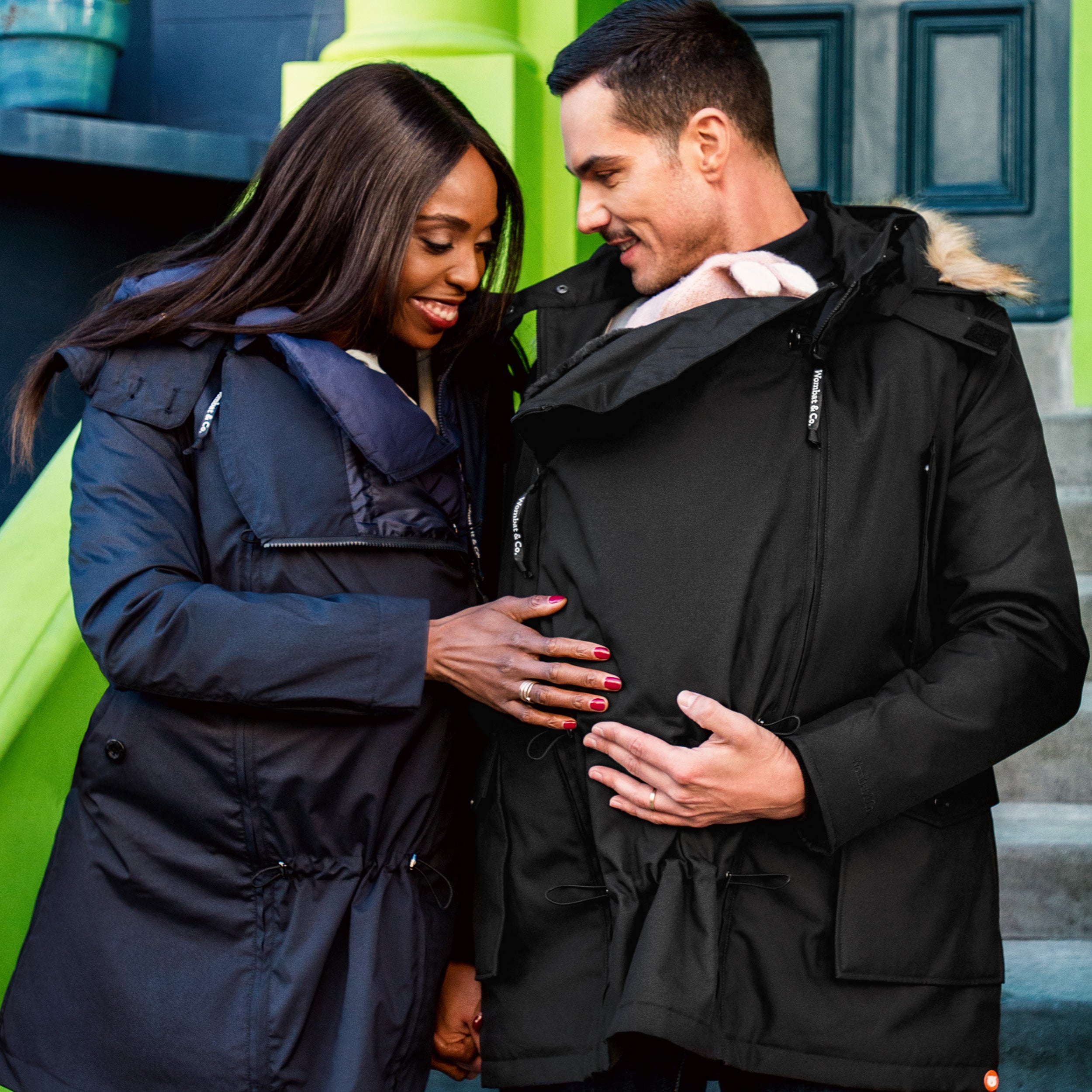Wombat & Co. Trägerjacke für Herren – Schwarz – Trägerjacke – MamaMilla