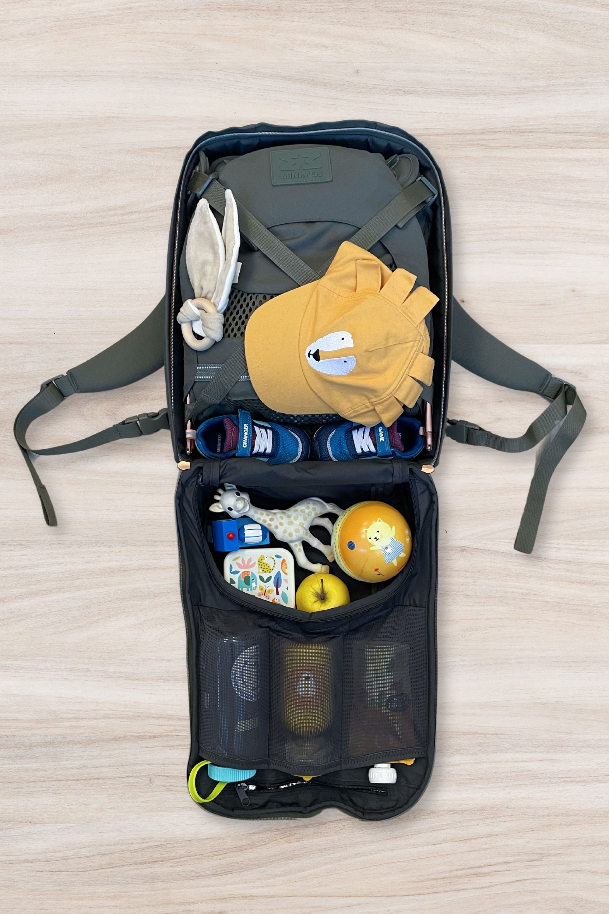 MiniMeis Rucksack für G5 Core & Premium – Blau – Wickeltasche – MamaMilla