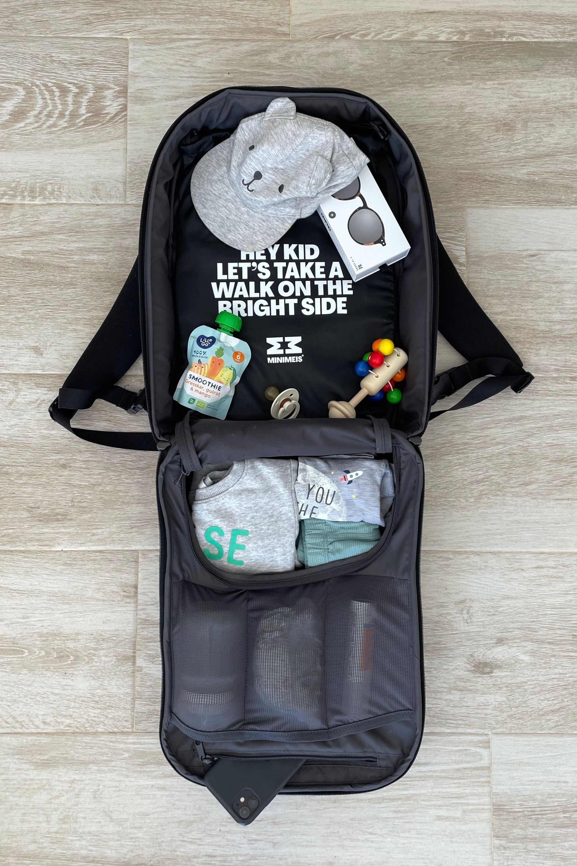 MiniMeis Rucksack für G5 Core & Premium – Blau – Wickeltasche – MamaMilla