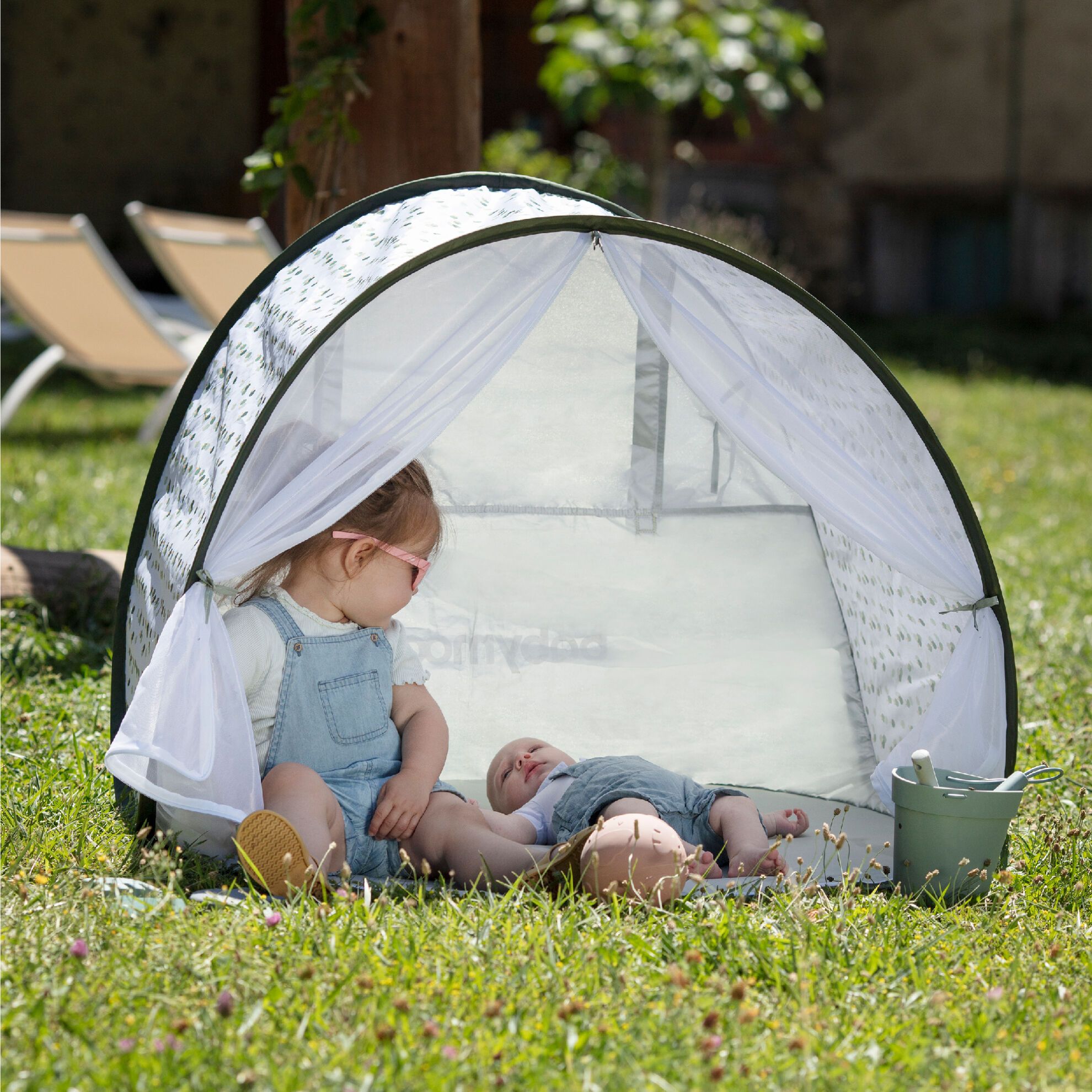 Babymoov UV-Zelt – Grün – Provence – UV-Zelt – MamaMilla
