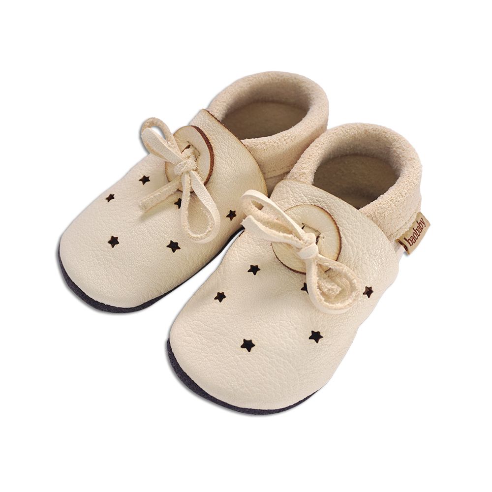 Baobaby Sandalen – Sterne Weiß S – – MamaMilla