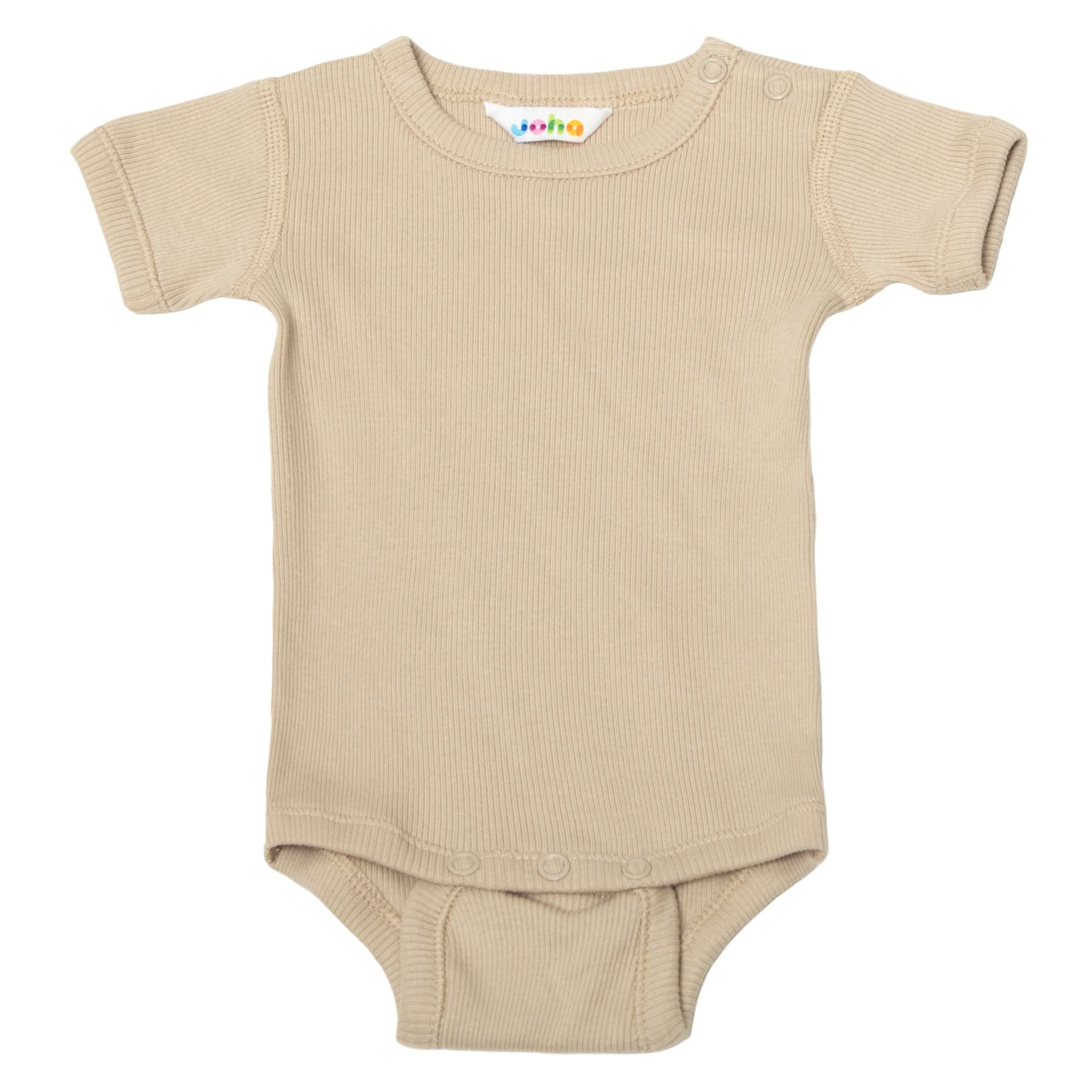 Joha body van biologisch katoen - Beige - Body - MamaMilla