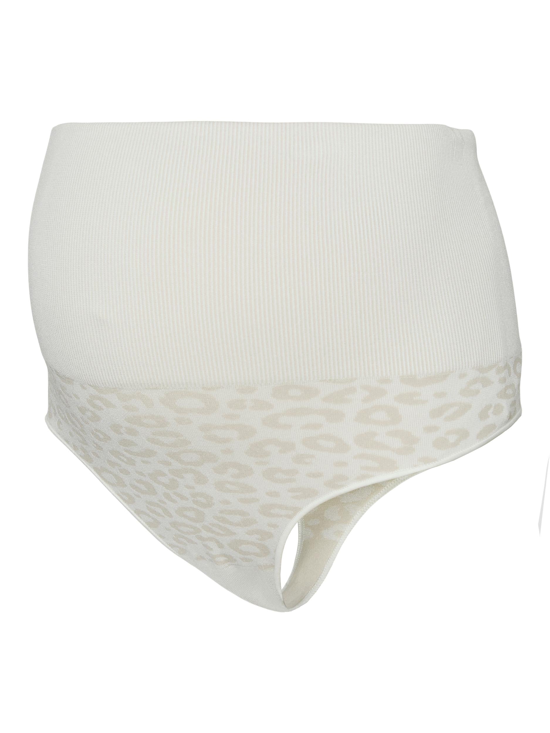 Mamalicious nahtlose Schwangerschafts-String-Slips im 2er-Pack – Snow White Leo – Unterwäsche – MamaMilla