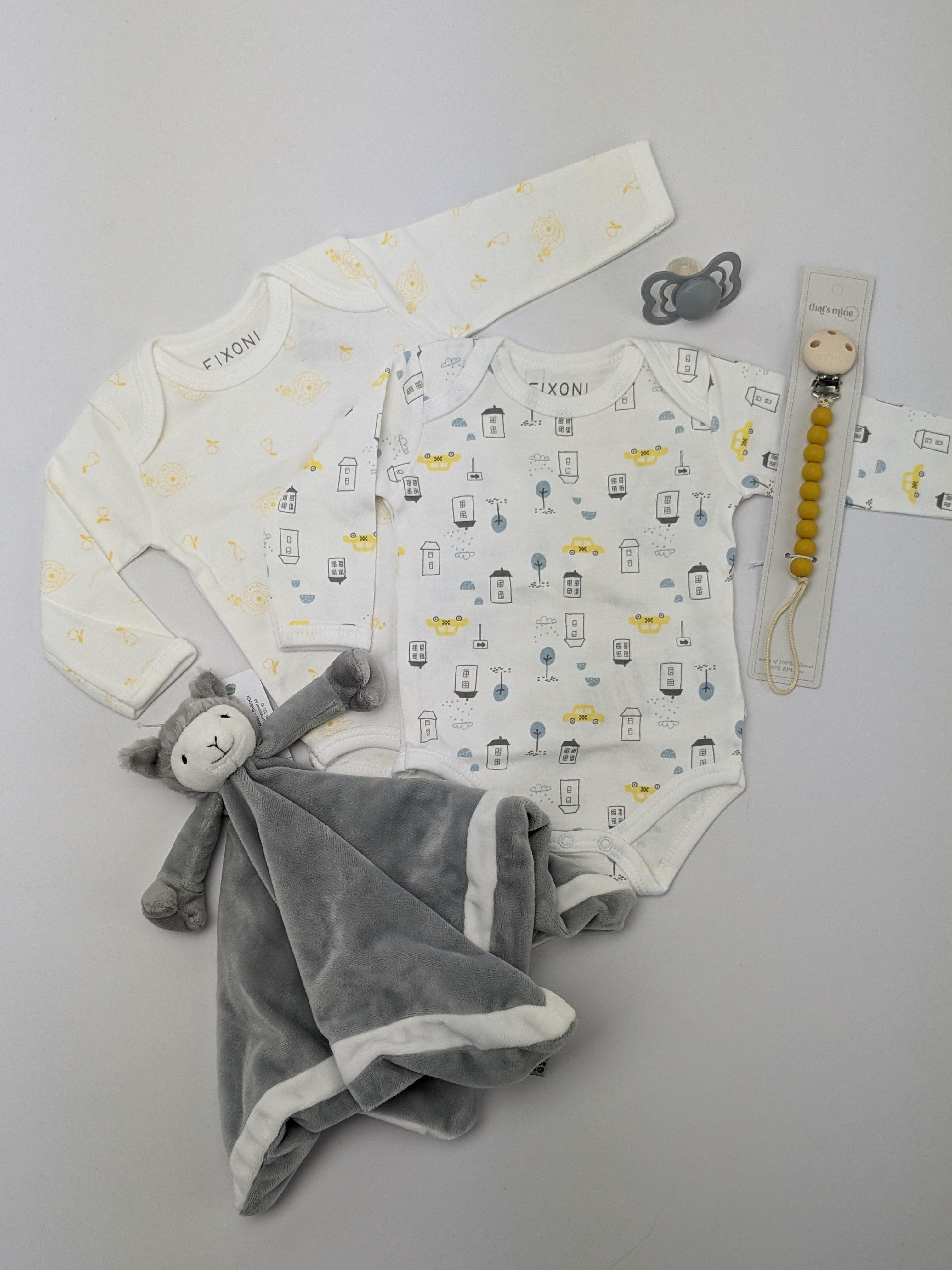 Fixoni-Body – New Nadja – City – Weiß – Kleidung – MamaMilla