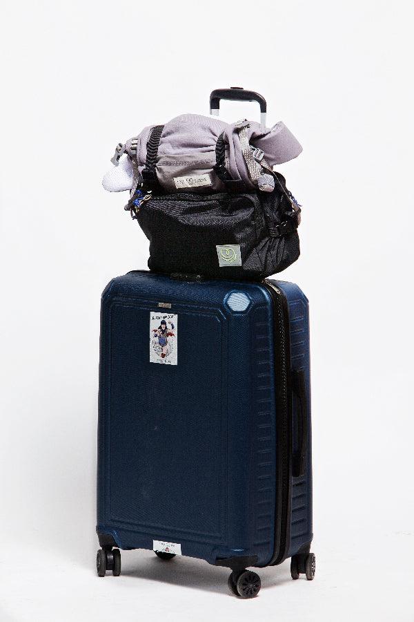 Liebesradius - CaravanBag - Multibag und Hüfttrage in einem - Grau - Wickeltasche - MamaMilla