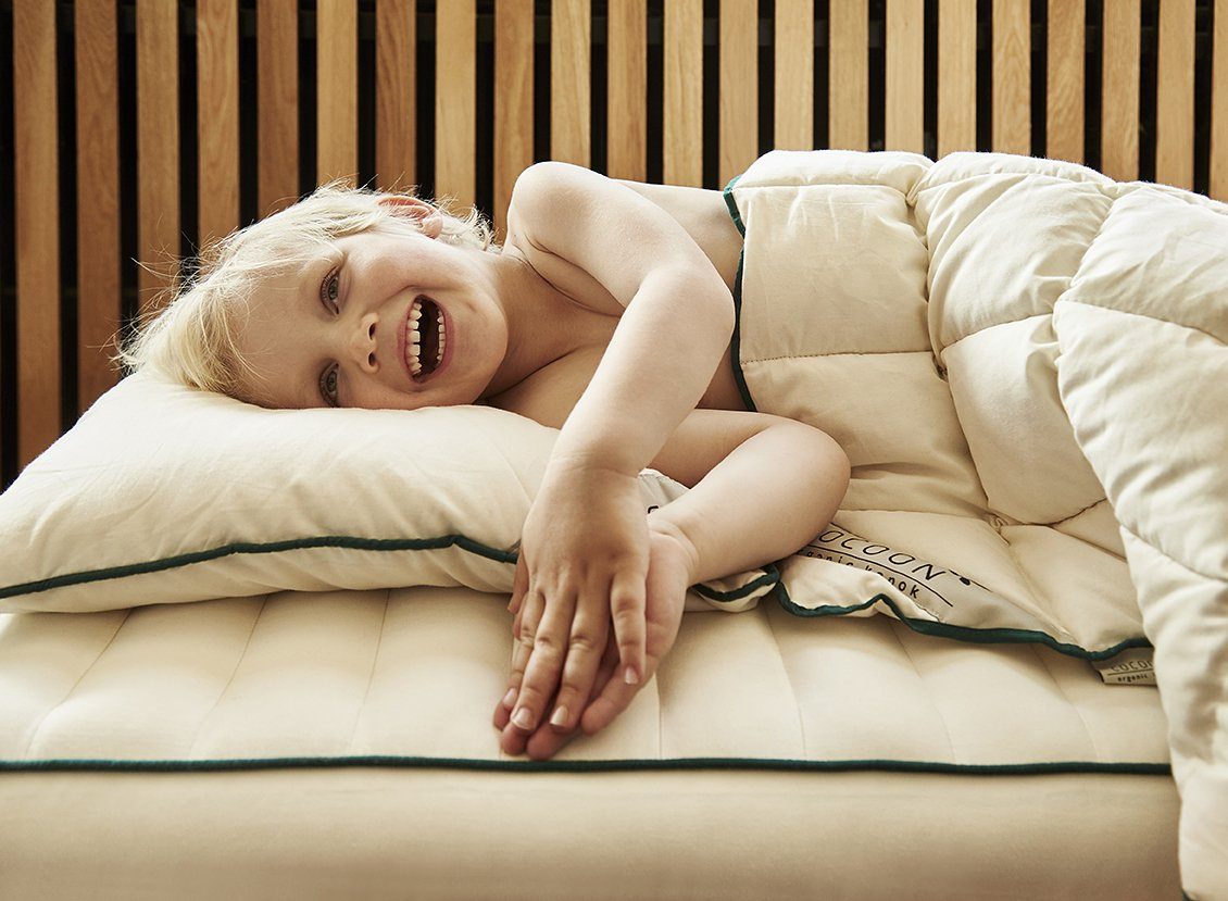 Cocoon Company Babydecke mit Kapok – Steppdecke (Kapok) – MamaMilla