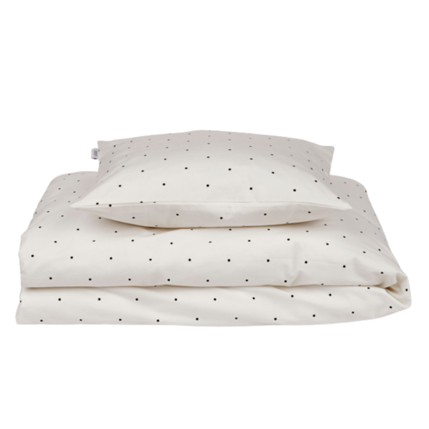 Liewood Babybettwäsche aus Bio-Baumwolle – Classic Dot Creme de la Creme – Babybettwäsche – MamaMilla