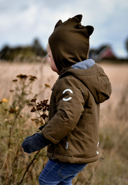 Mikk-line Winterjacke – Beech – Babyjacke – MamaMilla