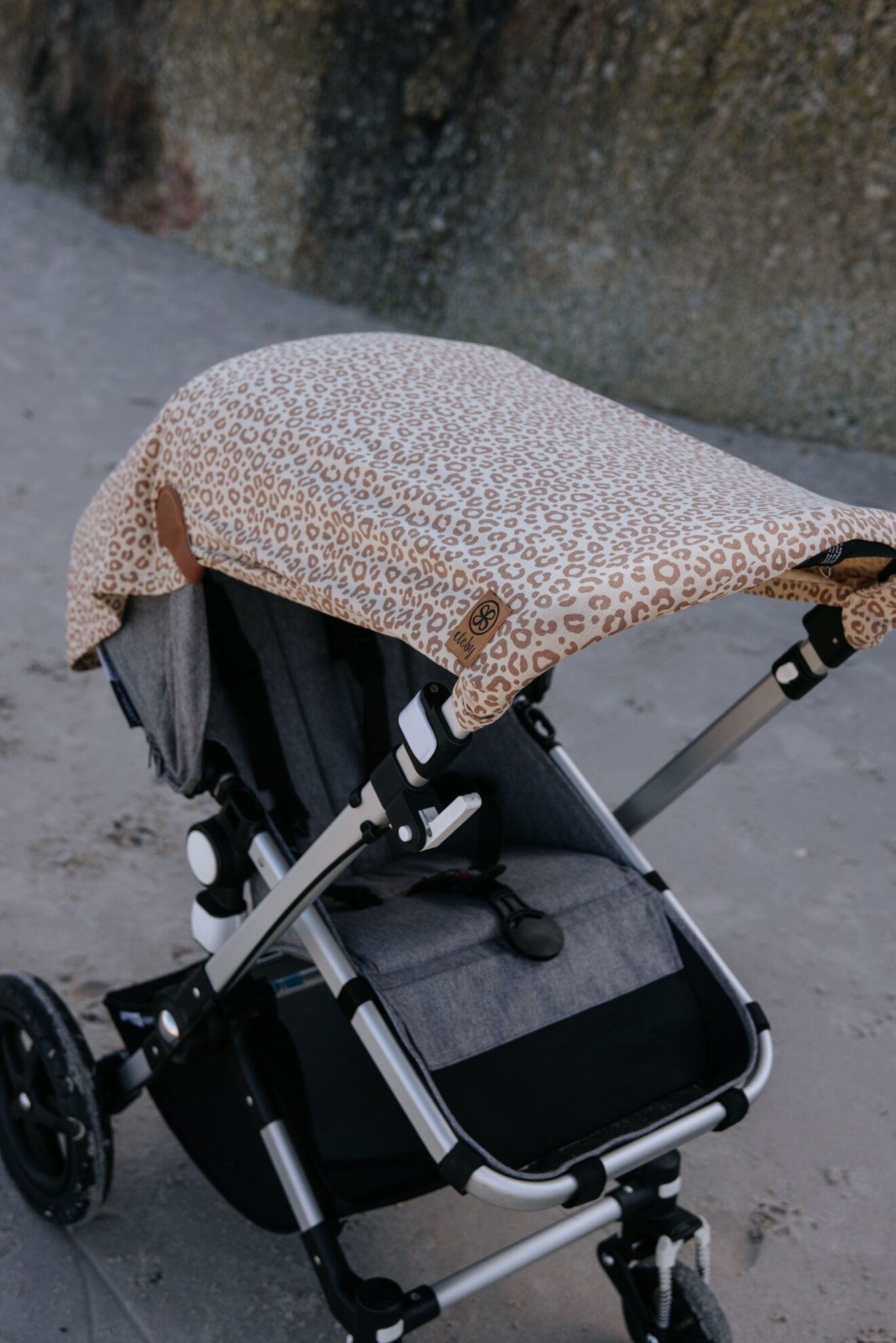 Cloby UV-Decke mit UPF 50+ – Leopard Brown – UV-Decke – MamaMilla