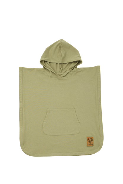 Cloby UV Poncho – Olivgrün 3–5 Jahre – MamaMilla