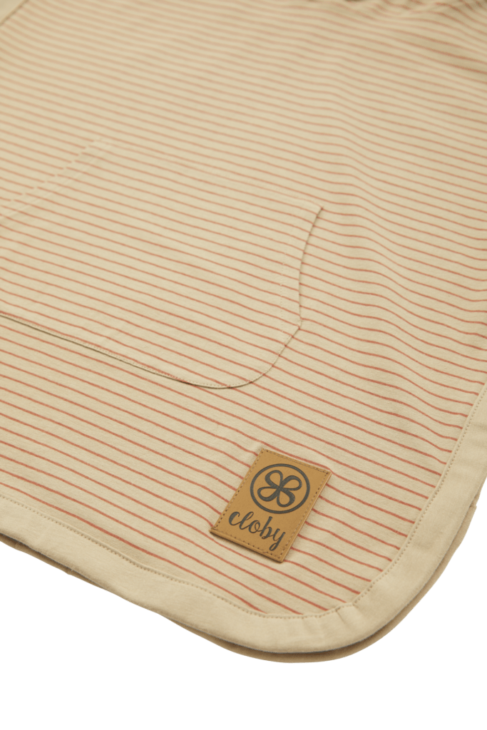 Cloby UV-Poncho – Sandy Beach/Peanut Brown 1–3 Jahre – – MamaMilla