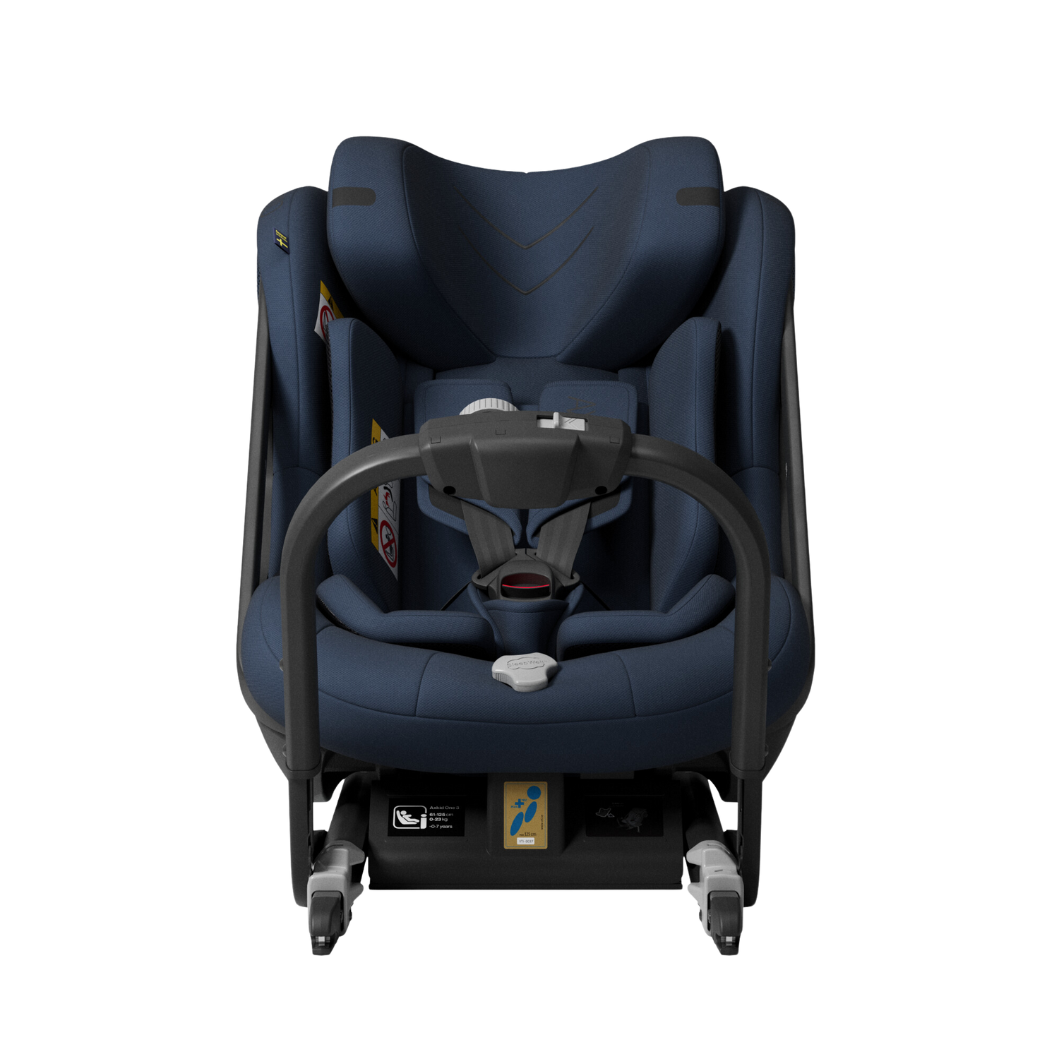 Axkid ONE+ 3 – Glacier Lake Blue – iSize 40–125 cm – 40–125 cm (Neugeborene bis 7 Jahre) – MamaMilla