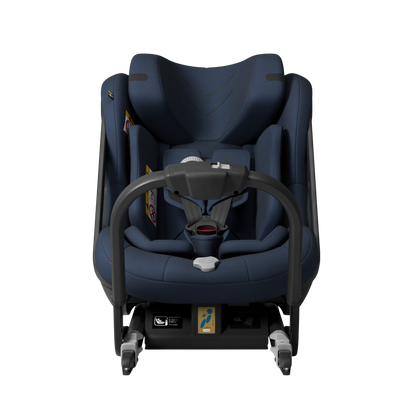 Axkid ONE+ 3 – Glacier Lake Blue – iSize 40–125 cm – 40–125 cm (Neugeborene bis 7 Jahre) – MamaMilla