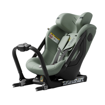 Axkid ONE+ 3 – Nordic Bloom Green – iSize 40–125 cm – 40–125 cm (Neugeborene bis 7 Jahre) – MamaMilla