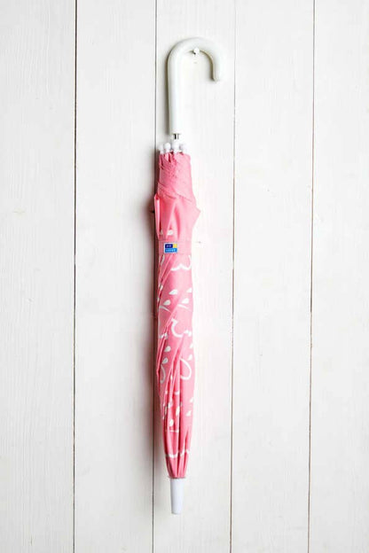 Grass &amp; Air baby pink paraply detaljer