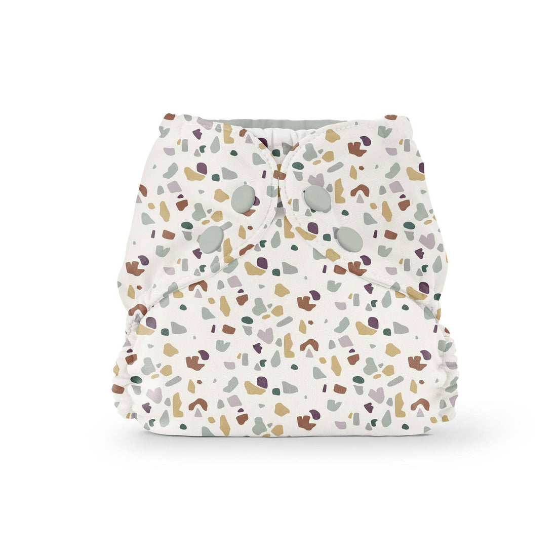 Buitenkant (+ zwemluier): Terrazzo / maat 1 (7-17 lbs) - - MamaMilla