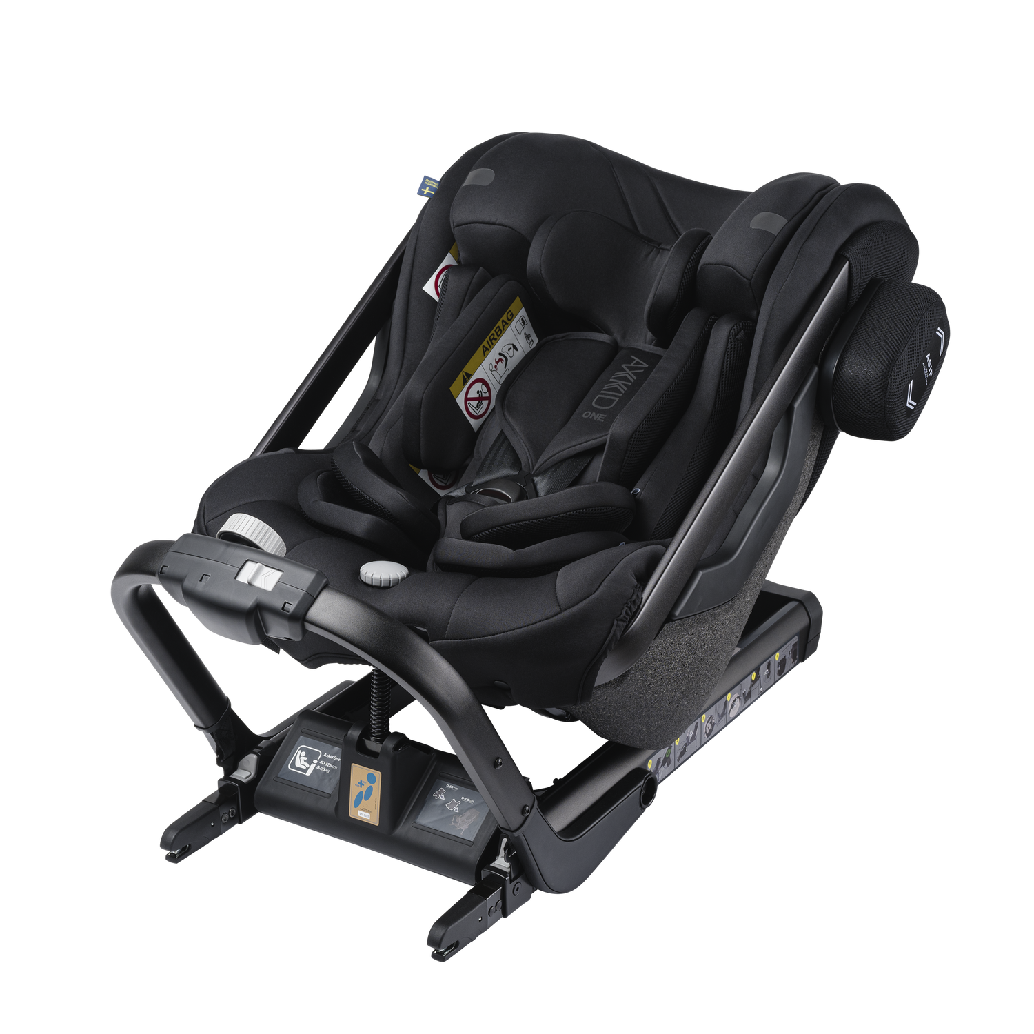 Axkid ONE+ 2 – Tar – iSize 40–125 cm – 40–125 cm (Neugeborene bis 7 Jahre) – MamaMilla