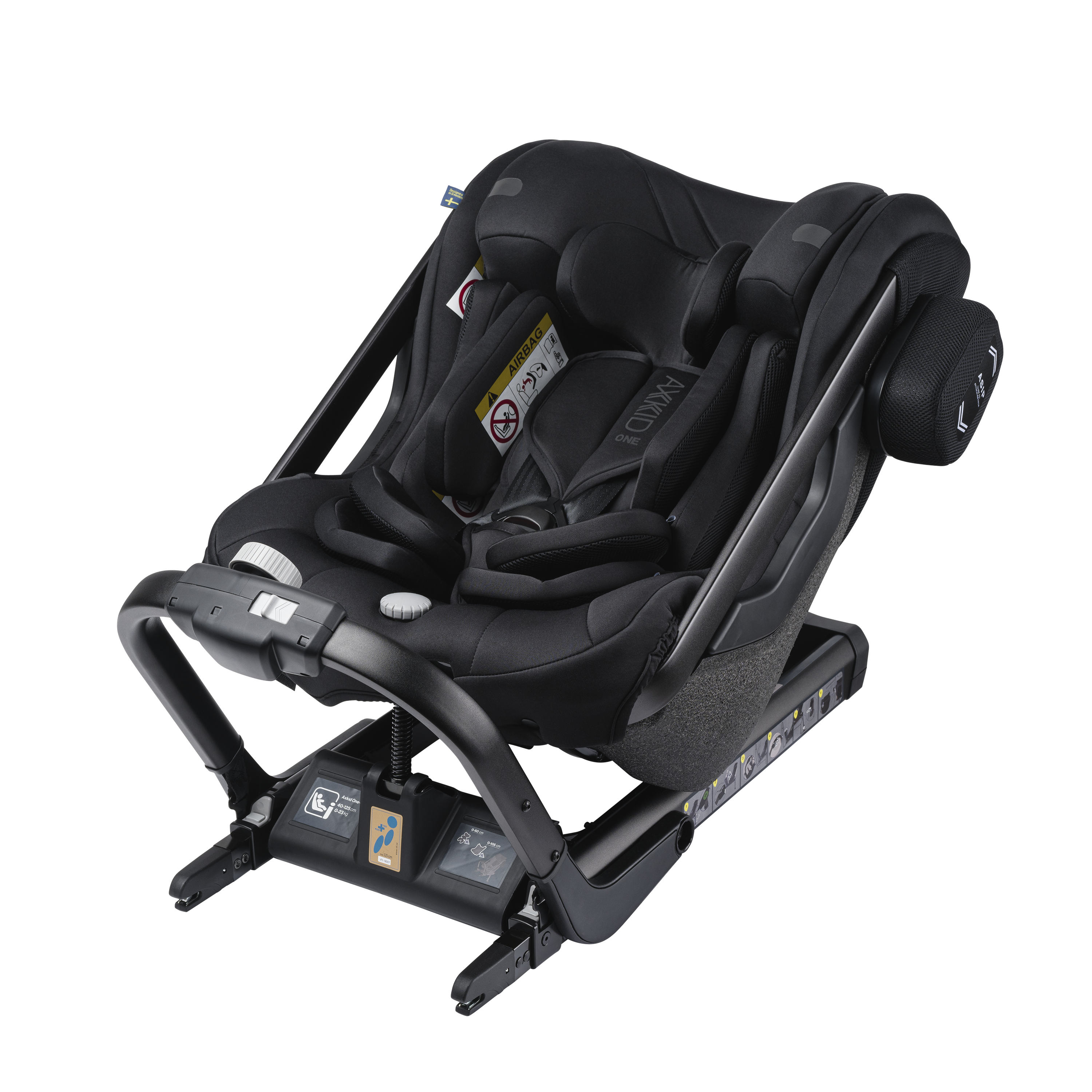 Axkid ONE+ 2 – Tar – iSize 40–125 cm – 40–125 cm (Neugeborene bis 7 Jahre) – MamaMilla