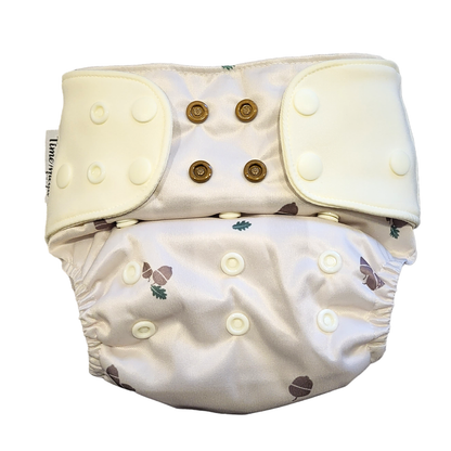 Der schwedische Wald | Taschenwindelstretch | 5-17kg: Hopfenblüten blau / Keine Einlagen - - MamaMilla
