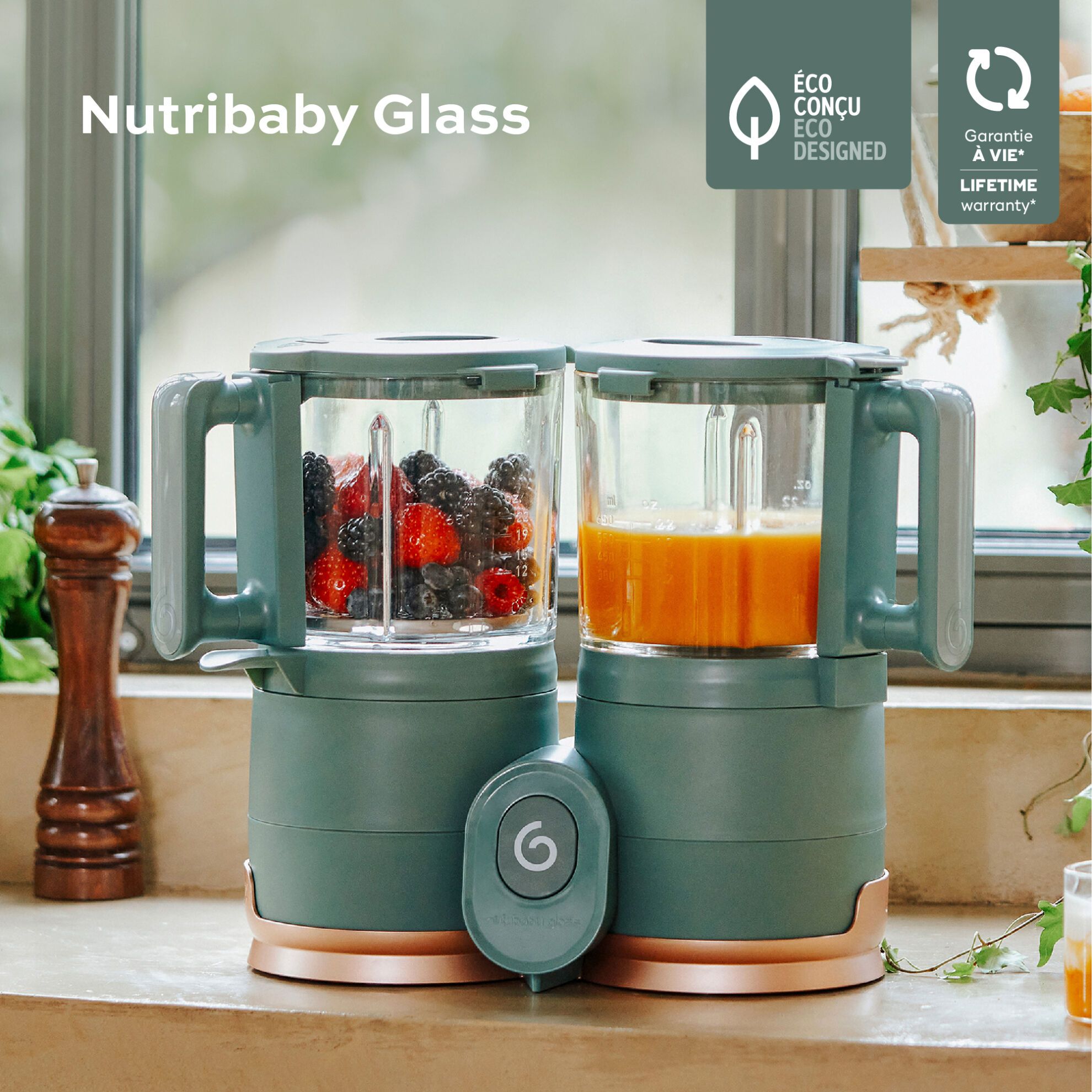 Babymoov Matmaskin - Nutribaby One - Glas - Matmaskin - MamaMilla