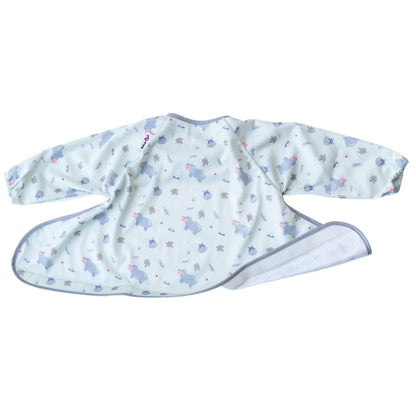 Tidy Tot Lätzchen, Teller und Löffel – SET – Eule – Lätzchen mit Ärmeln – MamaMilla