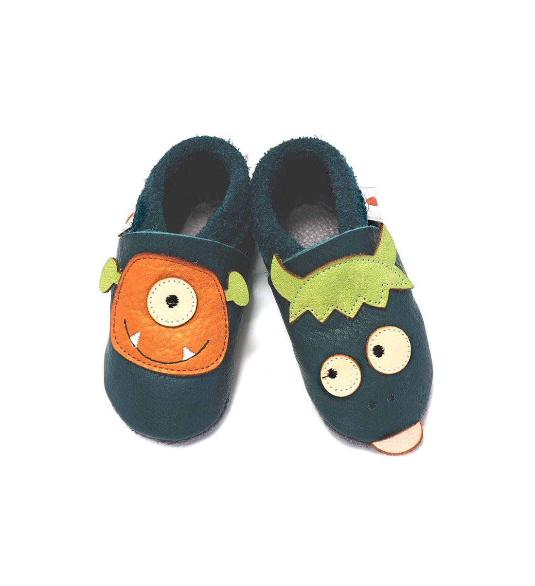 Baobaby Klassisk Babysko - Monster L - - MamaMilla