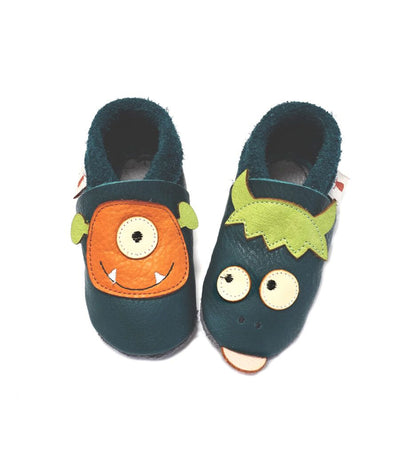 Baobaby Classic Babyschuhe – Monster S – MamaMilla