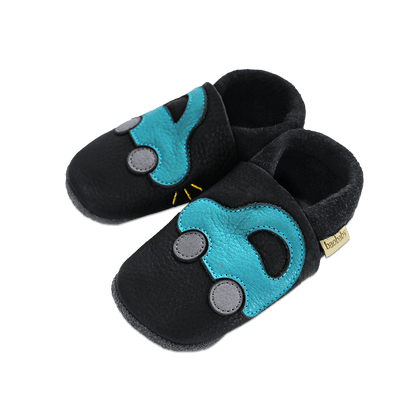 Baobaby Classic Babyschuhe – Buggy Black M – – MamaMilla