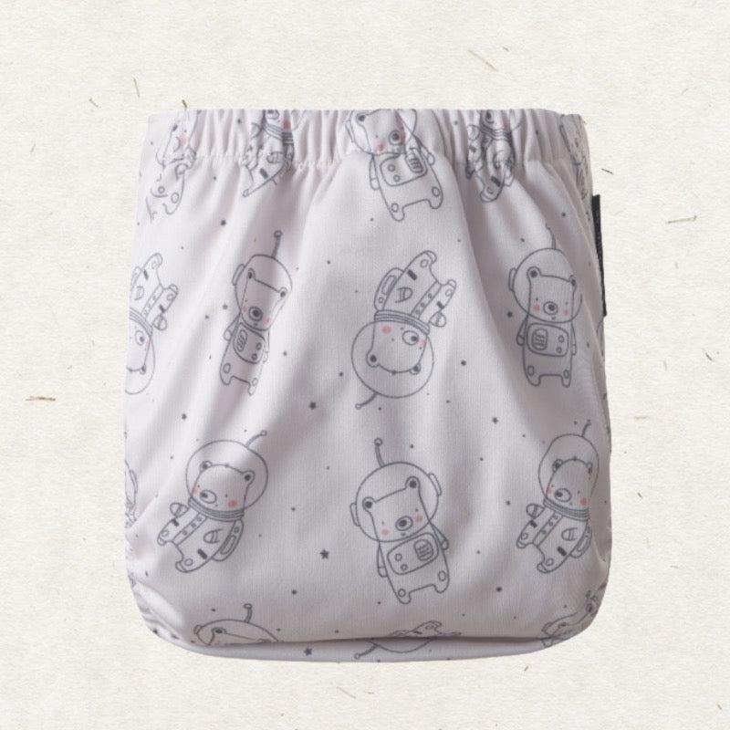 Coolmax-Taschenwindel in Einheitsgröße. Weltraum-Teddy – MamaMilla