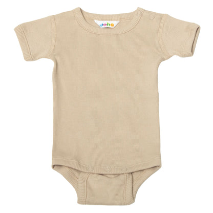 Joha body van biologisch katoen - Beige - Body - MamaMilla