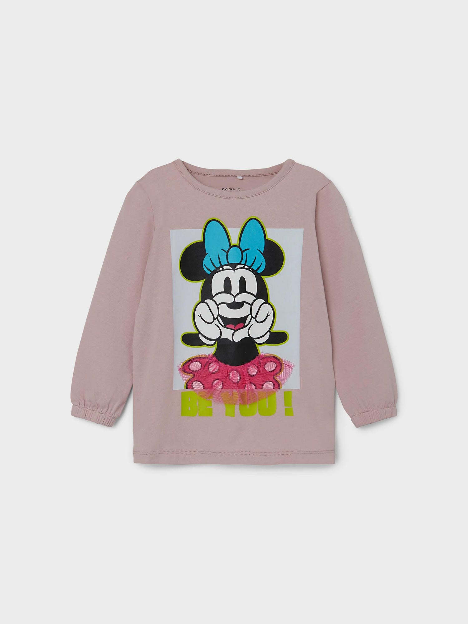 Name it Langarm-T-Shirt – Minnie Mouse – Violet Ice – T-Shirt – MamaMilla