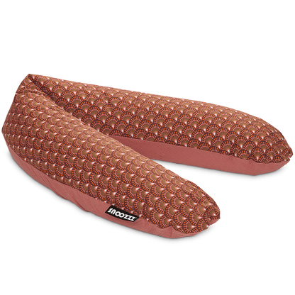 Snoozzz Schwangerschafts- und Stillkissen – Ginza Marsala – Stillkissen – MamaMilla