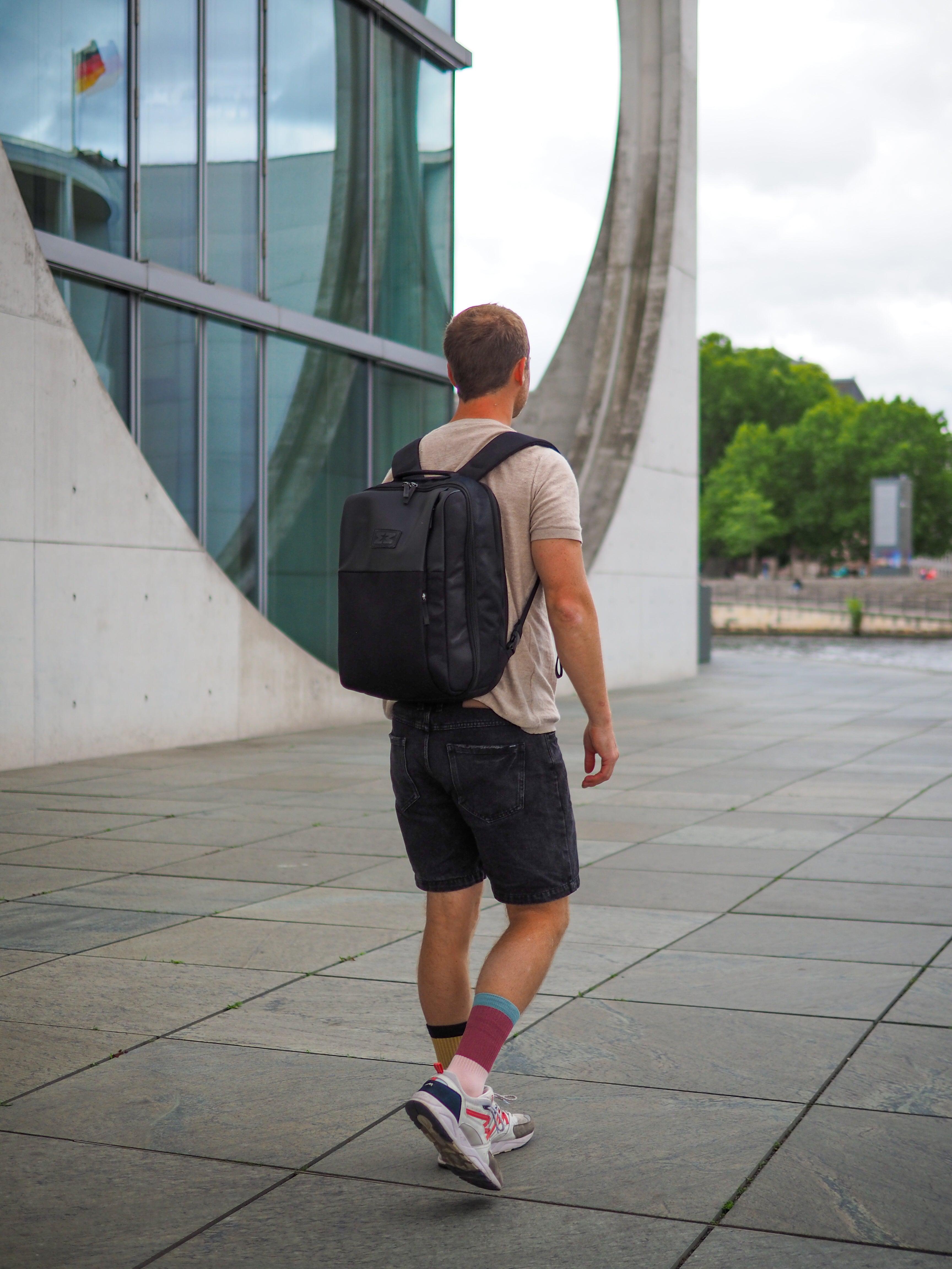 MiniMeis Rucksack für G5 Core &amp; Premium – Blau – Wickeltasche – MamaMilla