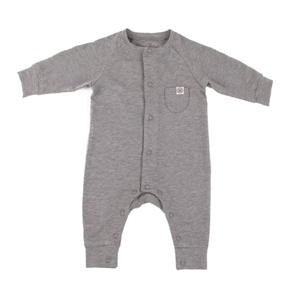 Cloby UV-Playsuit – Steingrau 62/68 – MamaMilla