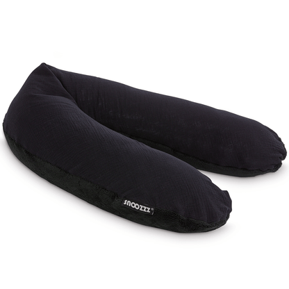 Snoozzz Schwangerschafts- und Stillkissen – Schwarz – Stillkissen – MamaMilla
