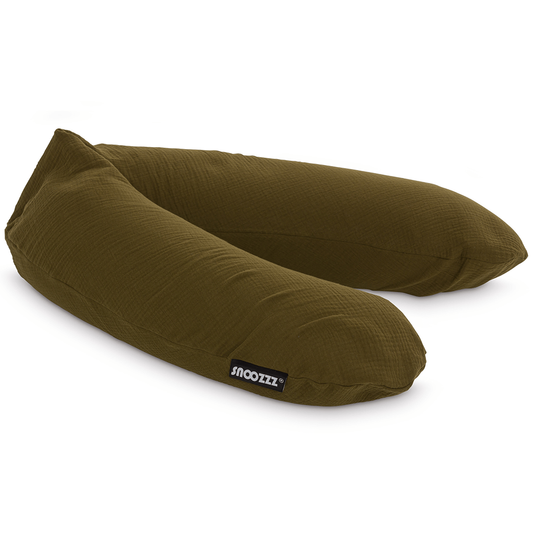 Snoozzz Schwangerschafts- und Stillkissen – Bronze – Stillkissen – MamaMilla