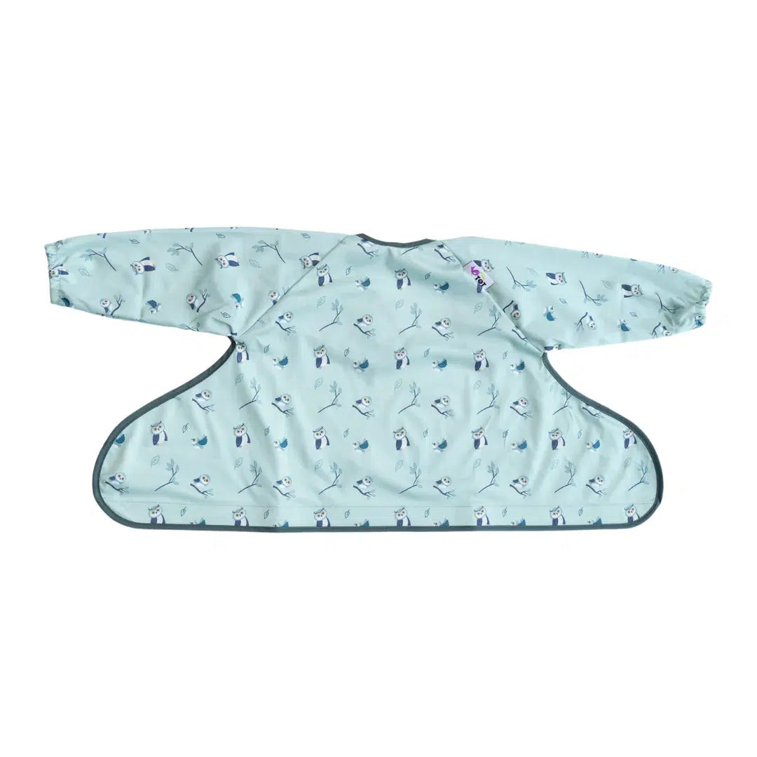 Tidy Tot Lätzchen, Tablett und Löffel – SET – Sand – Lätzchen mit Ärmeln – MamaMilla