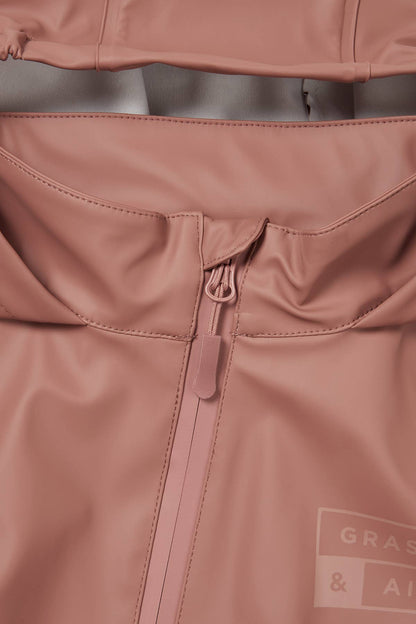 Grass &amp; Air rose regndragt detaljer