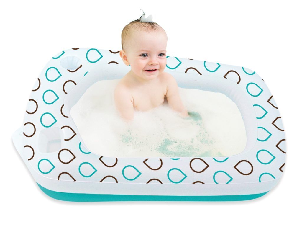 Shrunks® aufblasbare Badewanne – Blasen – MamaMilla
