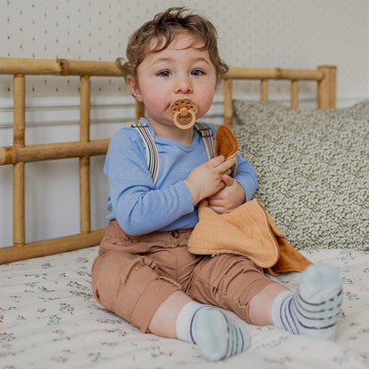 BIBS Känguru-Musselin-Schnuller „Blush“ (Bio-Baumwolle) – MamaMilla