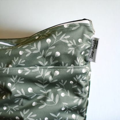Der schwedische Wald | Wetbag mittel: Hopfenblüten grün - - MamaMilla