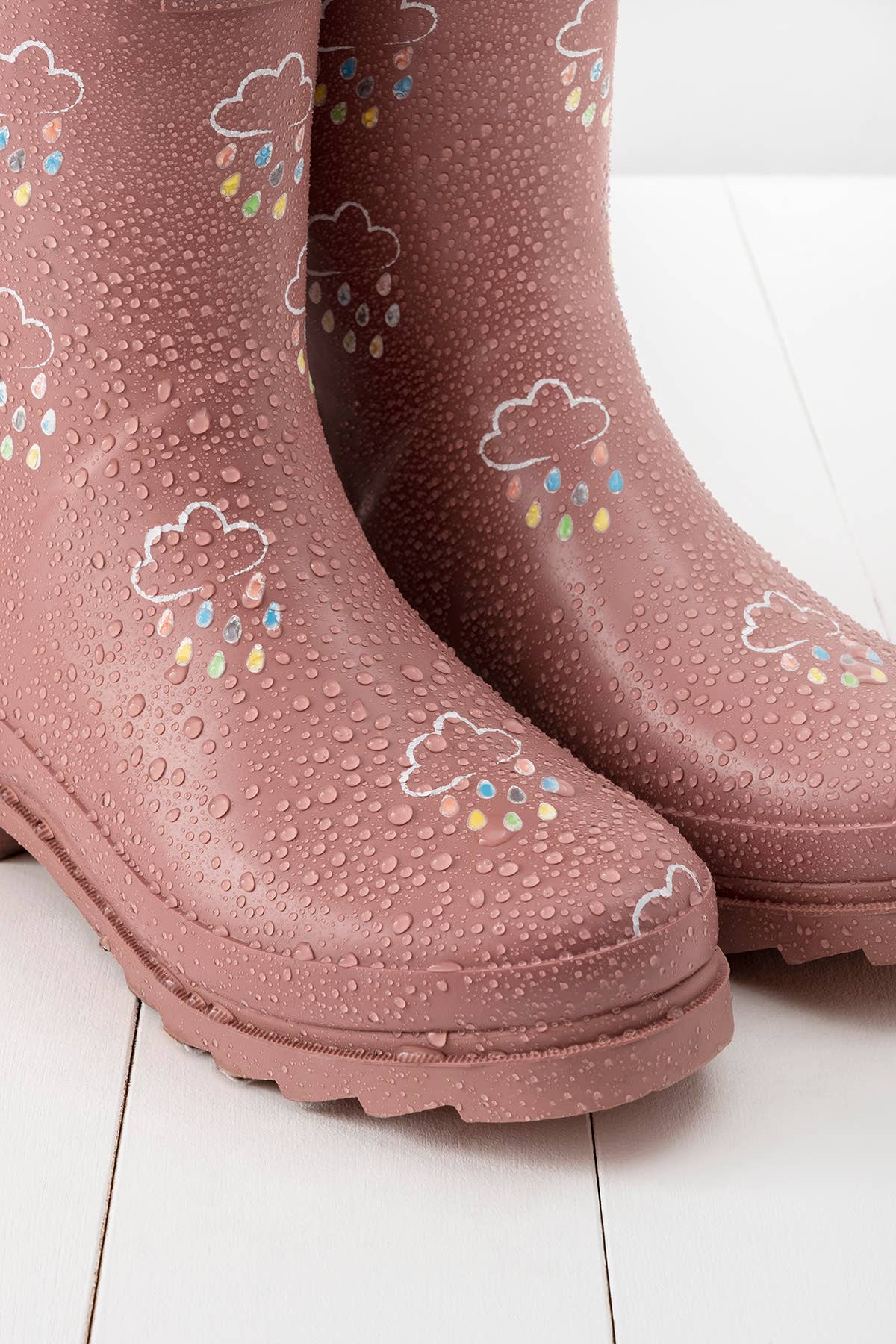 Grass &amp; Air rose voksenstøvler farveskift