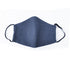 Fidella-Maske – Chevron/Jeansblau mit Gummizug – – MamaMilla