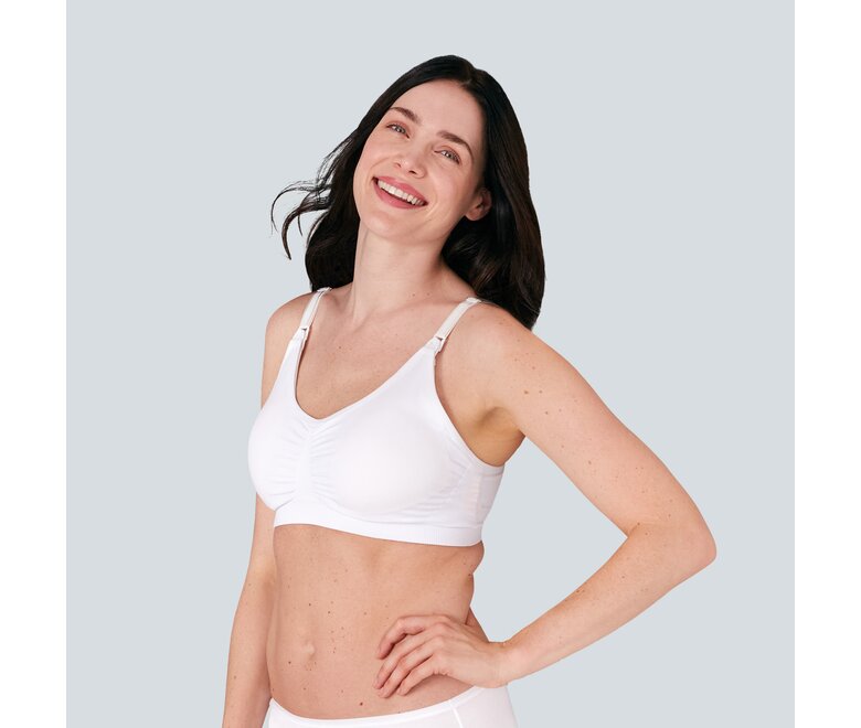 Medela Bequemer 3-in-1-Still- und Pump-BH, Schwarz, Größe M - MamaMilla