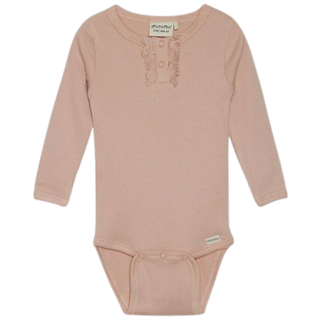 Minymo Korpus in Rippe – Mahagoni Rose – Korpus – MamaMilla