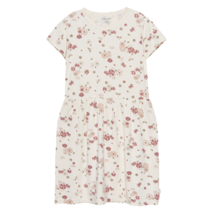 Celavi-Kleid aus Bambus – Blumen – Rosenwolke – Kleid – MamaMilla