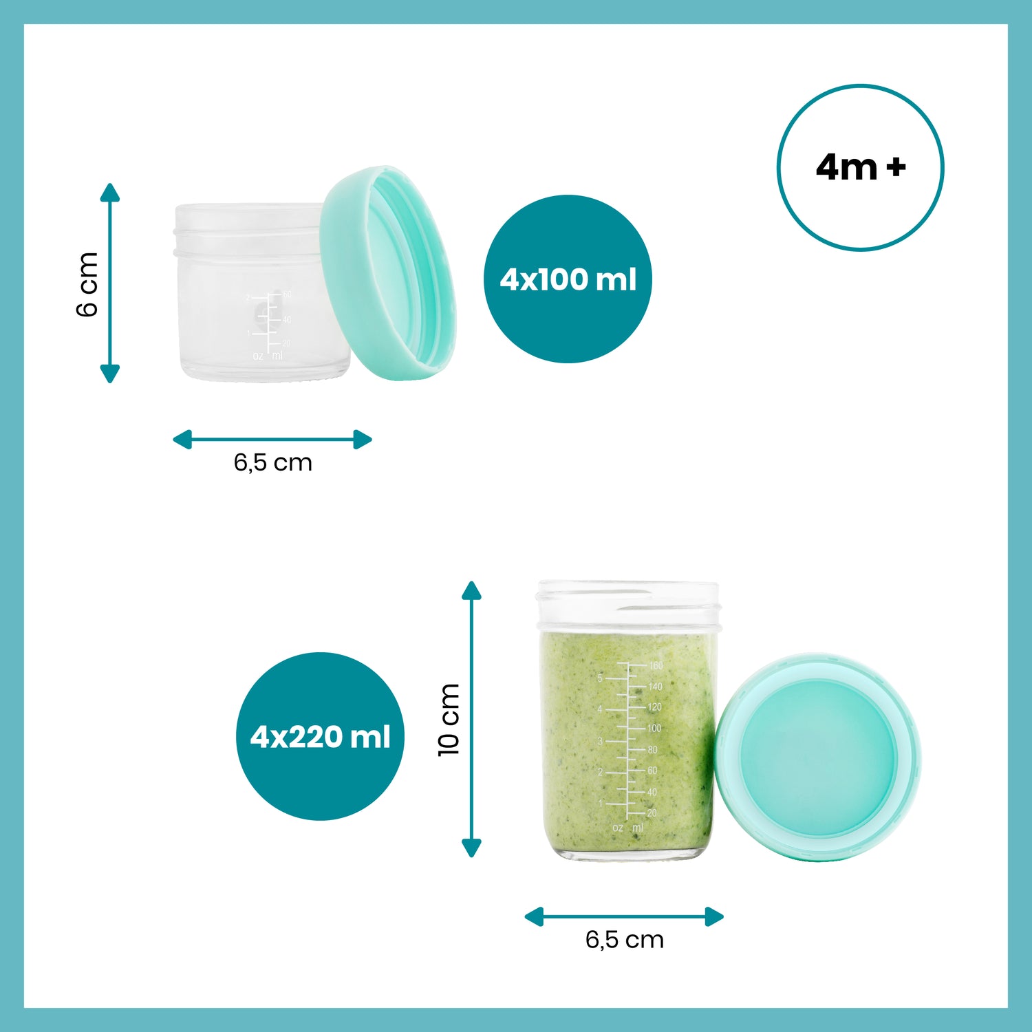 Babymoov Glaseimer – Multiset – Speiseservice – MamaMilla