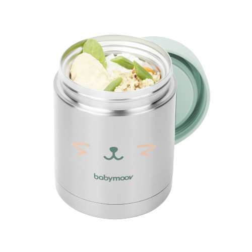 Babymoov Thermos-Lebensmittelbox aus Edelstahl – 350 ml – Thermos-Lebensmittelbox – MamaMilla