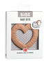 Lätzchen-Beißring - Heart Peach - Beißring - MamaMilla