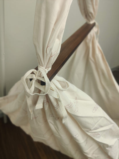 MamaMilla Sling-Wiege – Rosenfedern – Sling-Wiege – MamaMilla
